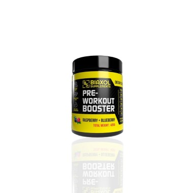 Pre-Workout Booster-Pulver 420 g Biaxol Supplements