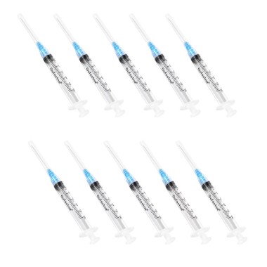 10 x Crowx Syringes 3ml- 1.5 inch Pharmaceutical