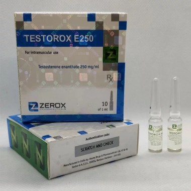 Testorox E250 amps Zerox Pharmaceuticals