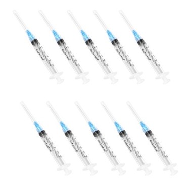 Syringes 3ml 1.5in 10 Piece cRowX Labs