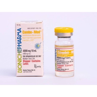 Combo-Med Bioniche Pharmacy (Test. Cypionate + Nandrolone Decanoate) 10ml (400mg/ml) Bioniche Pharmaceuticals